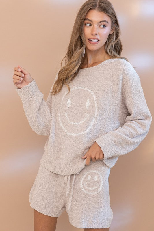 Trendy Girl Cozy Soft Top & Shorts Set | URBAN ECHO SHOP