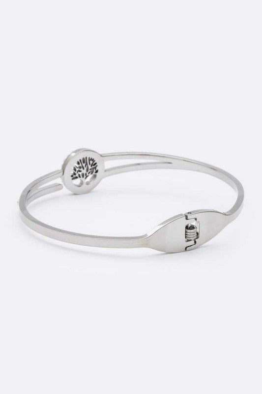 Tree Hinge Bangle | URBAN ECHO SHOP