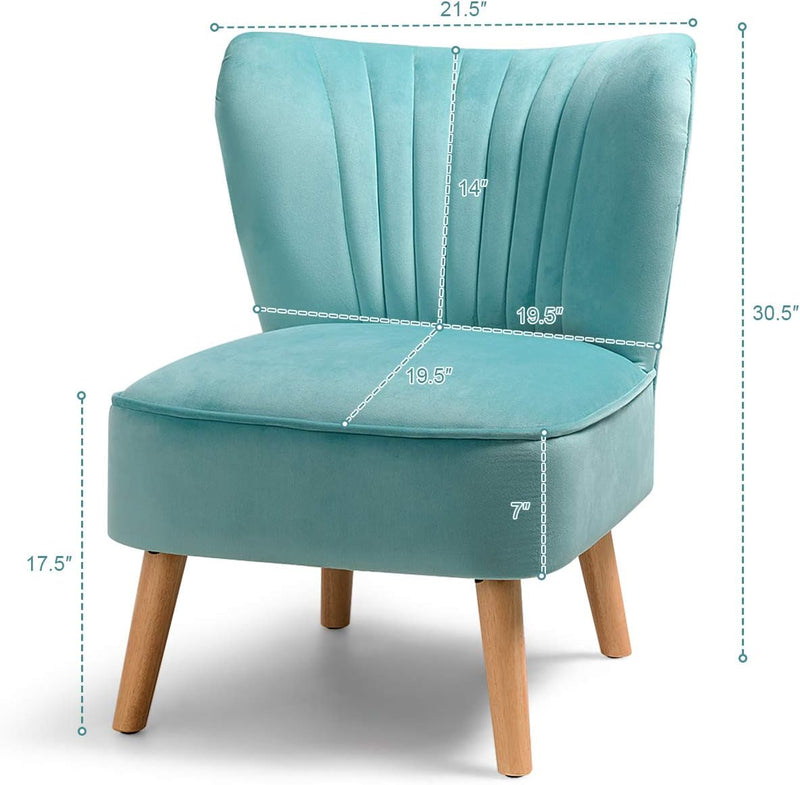 Velvet Grace Accent Chair | URBAN ECHO SHOP